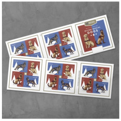 Military Working Dogs 2019 Forever Stamps Book of 20 USPS First Class Postage Stamps Booklet