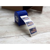 Mini Mail Box Stamp Roll Dispenser with Roll of 100 USPS Forever Stamp Coil