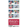 Rudolph The Red Nosed Reindeer Forever Stamps Book of 20 USPS First Class Postage Stamps Booklet