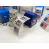 2017 - 2021 Forever Stamps 100 US Flag USPS First Class Postage Stamps Coil Roll + Free Dispenser