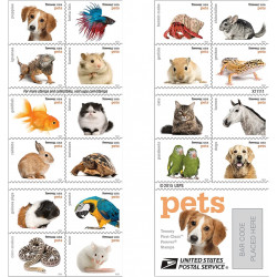 Pets Forever Stamps Book of...