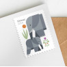 Elephants Forever Stamps Book of 20 USPS First Class Postage Stamps Booklet