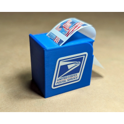 2022 Forever Stamps 100 US Flag USPS First Class Postage Stamps Coil Roll with Auto-Peel Dispenser