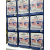2024 Costco Branded Forever Stamps 100 US Flag USPS First Class Postage Stamps Coil Roll with Free Dispenser