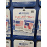 2024 Costco Branded Forever Stamps 100 US Flag USPS First Class Postage Stamps Coil Roll with Free Dispenser