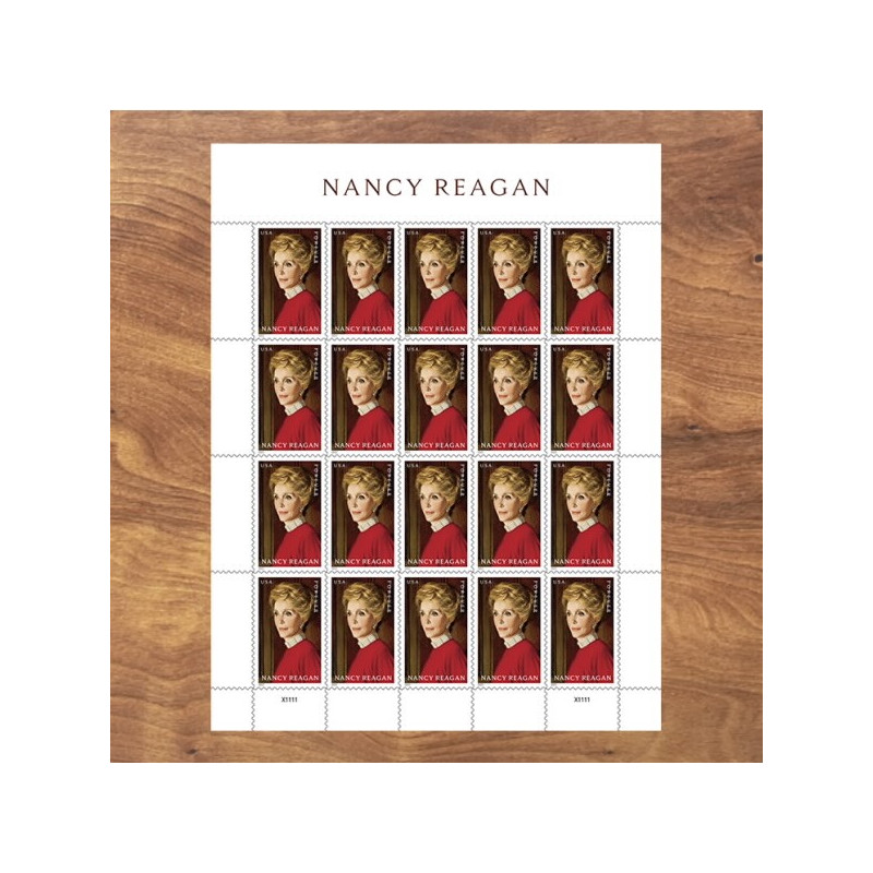Nancy Reagan Forever Stamps Book of 20 USPS First Class Postage Stamps Booklet