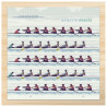 Women's Rowing 2022 Forever Stamps Book of 20 USPS First Class Postage Stamps Booklet