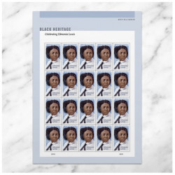 Edmonia Lewis Forever Stamps Book of 20 USPS First Class Postage Stamps Booklet