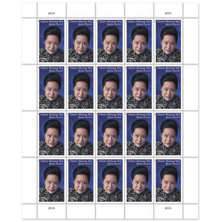 Chien-Shiung Wu 2021 Forever Stamps Book of 20 USPS First Class Postage Stamps Booklet