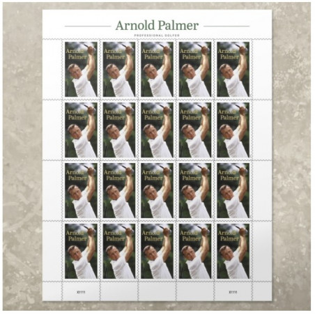 Arnold Palmer 2020 Forever Stamps Book of 20 USPS First Class Postage Stamps Booklet